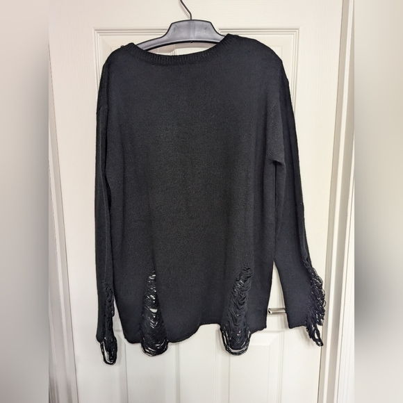 Universal studios Bride of Frankenstein distressed sweater - Picture 2 of 4